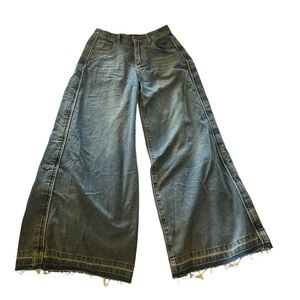 Dazy-Less Wide-Leg Denim Jeans